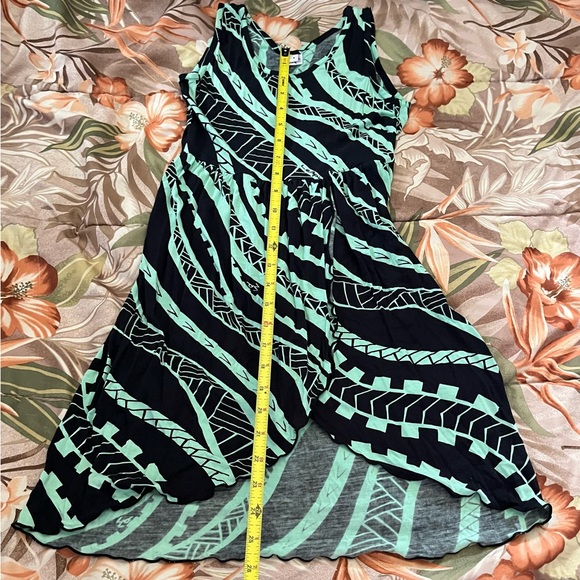 Missing Polynesia Girls Size 1 Tribal Print Dress - Picture 7 of 8